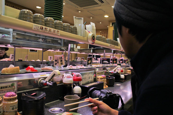 Sushi Conveyor belt Japan