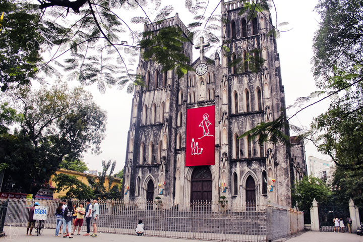 St. Joseph's Cathedral Hanoi Vietnam