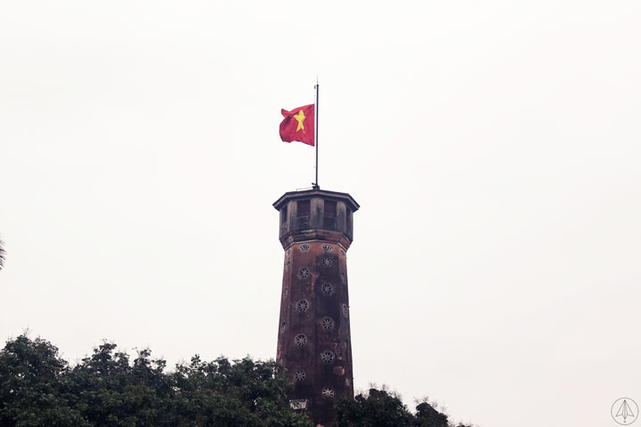 Flag Tower of Hanoi Vietnam