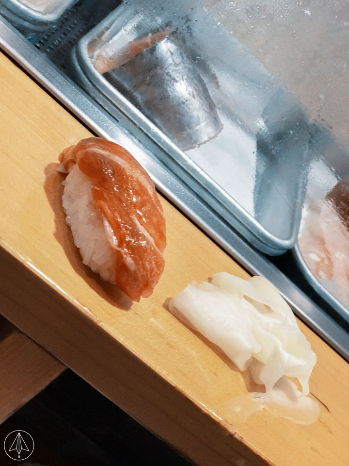 Sushi Dai Fatty Tuna sushi