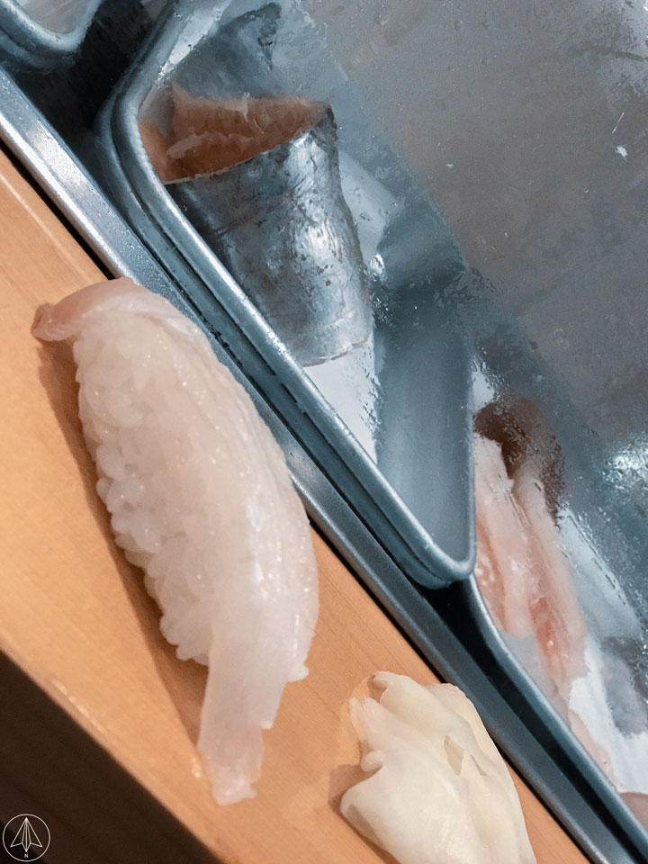 Sushi Dai Flounder sushi